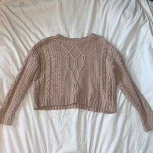 Blush pink size XS knit sweater
